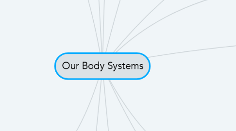 Mind Map: Our Body Systems