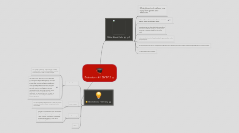 Mind Map: Brainstorm #1 30/1/12