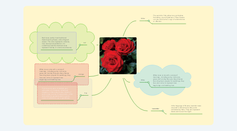 Mind Map: 玫瑰