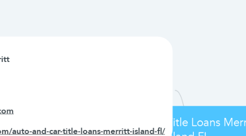 Mind Map: Get Auto Title Loans Merritt Island FL