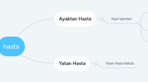 Mind Map: hasta