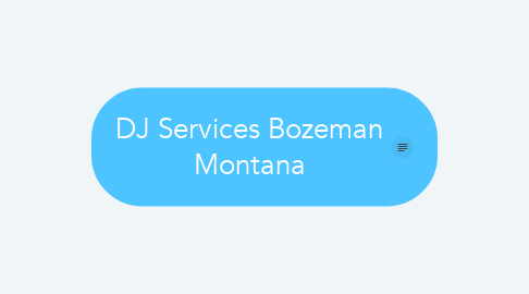 Mind Map: DJ Services Bozeman Montana