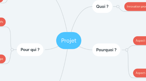 Mind Map: Projet