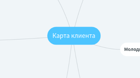 Mind Map: Карта клиента