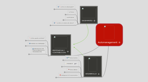 Mind Map: Automanagement