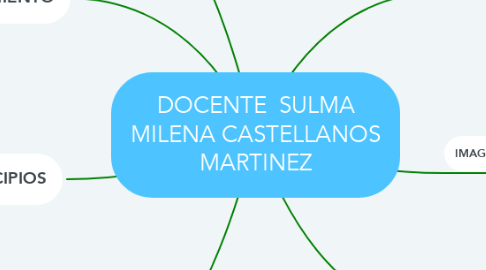 Mind Map: DOCENTE  SULMA MILENA CASTELLANOS MARTINEZ