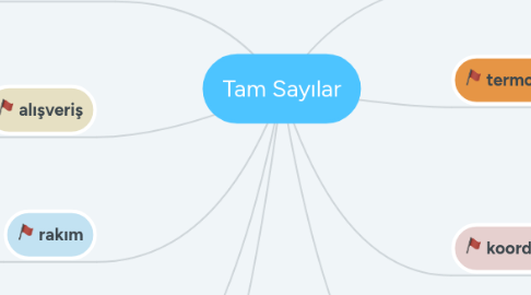 Mind Map: Tam Sayılar