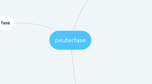 Mind Map: peuterfase