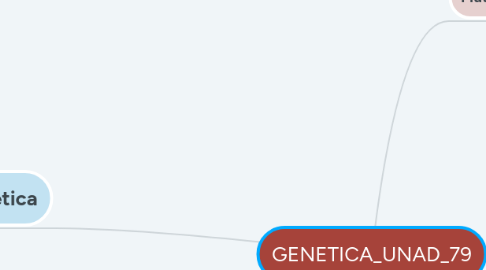 Mind Map: GENETICA_UNAD_79