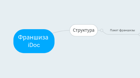 Mind Map: Франшиза  iDoc