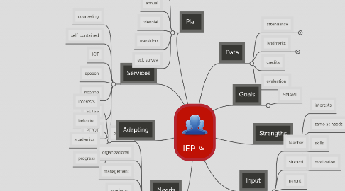 Mind Map: IEP