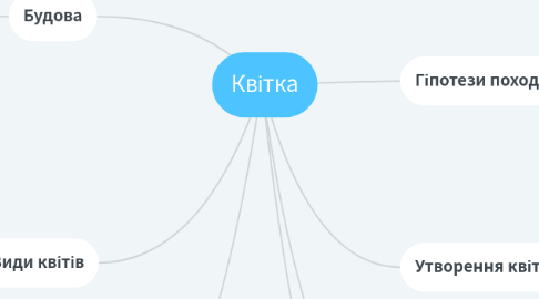 Mind Map: Квітка