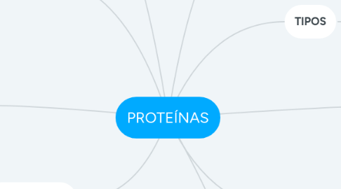 Mind Map: PROTEÍNAS