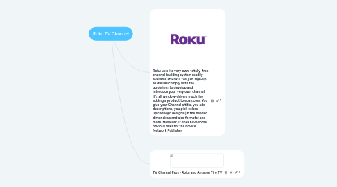 Mind Map: Roku TV Channel