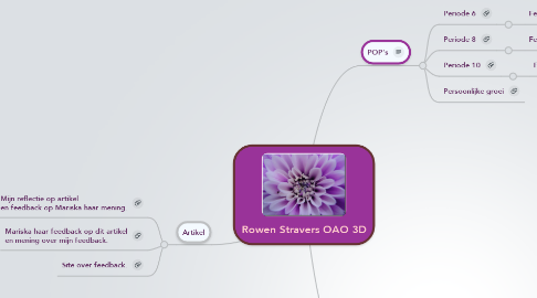 Mind Map: Rowen Stravers OAO 3D