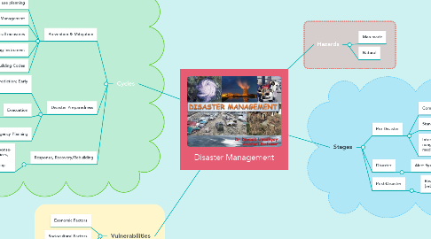 Mind Map: Disaster Management