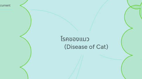 Mind Map: โรคของแมว                (Disease of Cat)