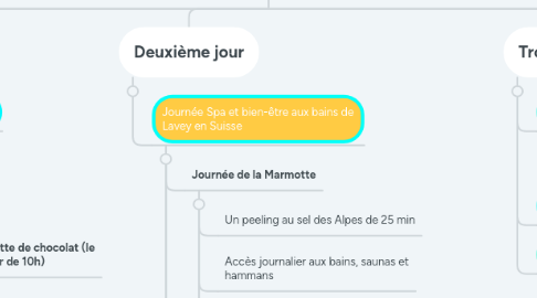 Mind Map: WE cadeau de fiançailles de Mimi