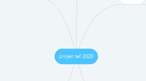 Mind Map: projet tef 2020
