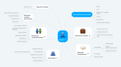 Mind Map: Pierre