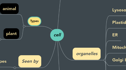 Mind Map: cell