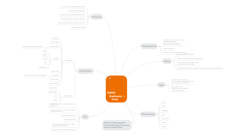 Mind Map: RAMIE               Boehmeria nivea