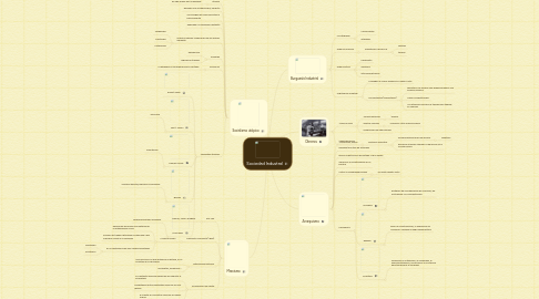 Mind Map: Sociedad Industral