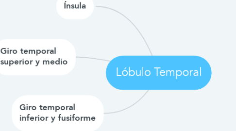 Mind Map: Lóbulo Temporal