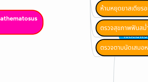 Mind Map: Systemic Lupus Erythemathematosus  (SLE)