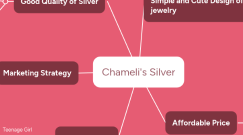 Mind Map: Chameli's Silver