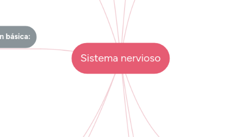 Mind Map: Sistema nervioso