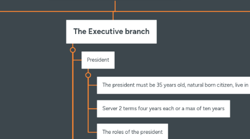 Mind Map: US Federal Government