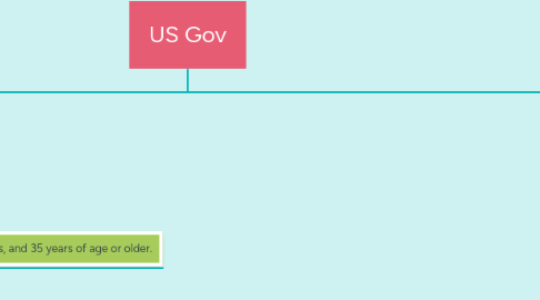 Mind Map: US Gov