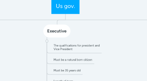 Mind Map: Us gov.