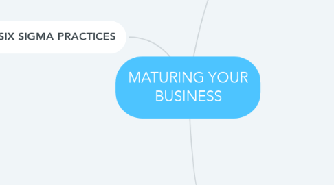 Mind Map: MATURING YOUR BUSINESS