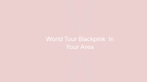 Mind Map: World Tour Blackpink In Your Area