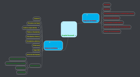 Mind Map: Hospital Roosevelt