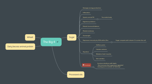 Mind Map: The Big 4