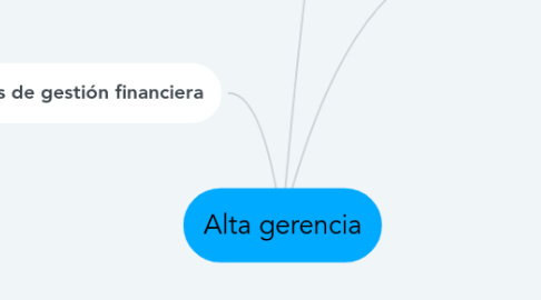 Mind Map: Alta gerencia