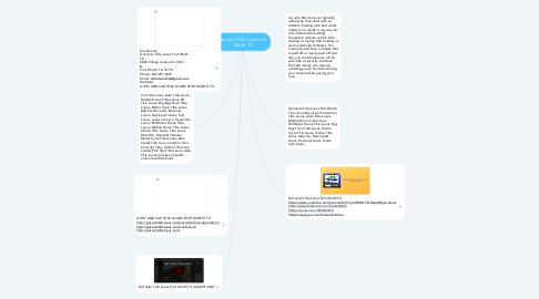 Mind Map: Get Auto Title Loans Fort Worth TX
