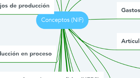 Mind Map: Conceptos (NIF)