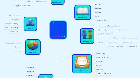 Mind Map: El proyecto