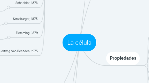 Mind Map: La célula