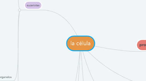 Mind Map: la célula