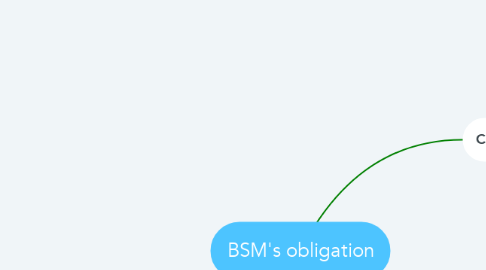 Mind Map: BSM's obligation