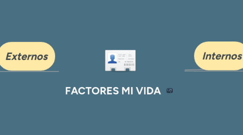 Mind Map: FACTORES MI VIDA