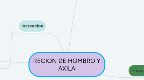 Mind Map: REGION DE HOMBRO Y AXILA