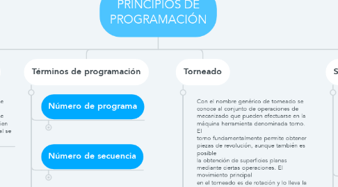 Mind Map: PRINCIPIOS DE PROGRAMACIÓN