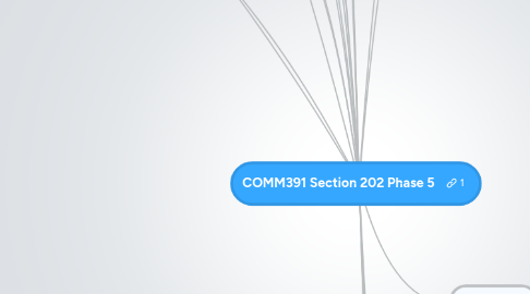 Mind Map: COMM391 Section 202 Phase 5