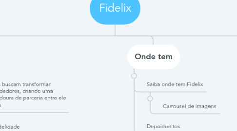 Mind Map: Fidelix